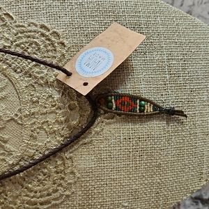 NAMA Brand Native American Beaded Necklace.